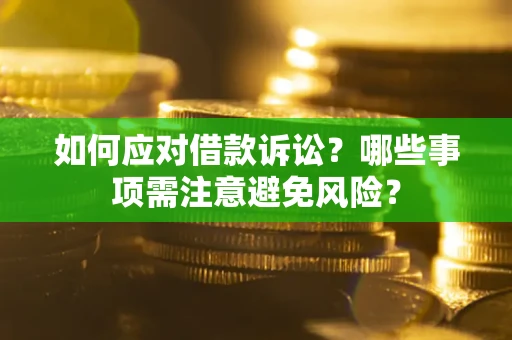 武汉如何应对借款诉讼？哪些事项需注意避免风险？