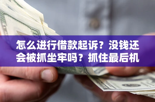 武汉怎么进行借款起诉？没钱还会被抓坐牢吗？抓住最后机会！