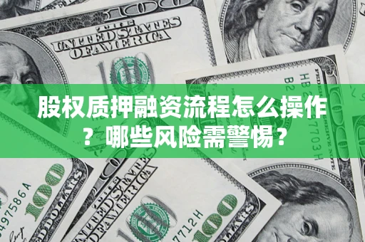 武汉股权质押融资流程怎么操作？哪些风险需警惕？