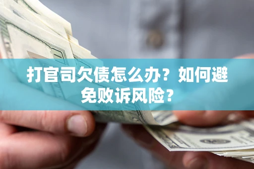 武汉打官司欠债怎么办？如何避免败诉风险？