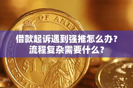 武汉借款起诉遇到强推怎么办？流程复杂需要什么？