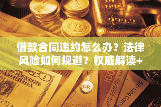 武汉借款合同违约怎么办?法律风险如何规避?权威解读+实用指南 武汉借款合同违约怎么办?法律风险如何规避?权威解读+实用指南